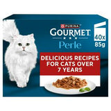 Gourmet Perle senior cat food pouches 40 x 85g - British product