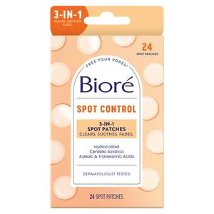 Biore Spot Control 3in1 Patches 24count (British brand)