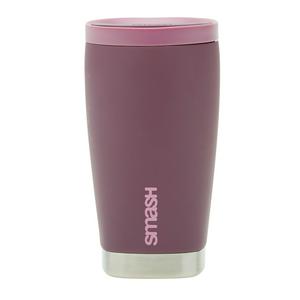Smash Burgundy Travel Mug Stainless Steel Construction (British brand)