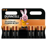 Duracell AA batteries Powerboost Plus 8 pack - British product