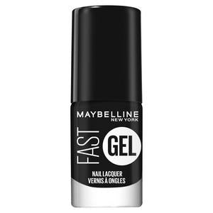 Maybelline Fast Gel Lacquer Blackout nail polish 7ml, imported from the UK