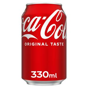 Coca-Cola Original Taste Cola 330ml - British product
