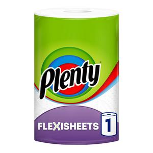 Plenty Flexisheets 2 ply kitchen roll, imported from the UK