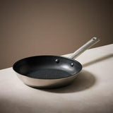 Habitat ellipse frying pan brushed stainless steel 24cm, UK version