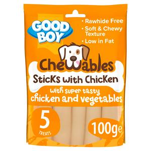 Good Boy Chicken Stick Rawhide Free Dog Treats 100g, UK version