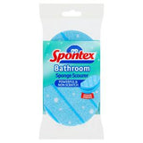 Spontex Bathroom Sponge Scourer 8x4x13.5cm (British brand)
