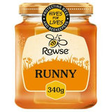 Rowse Clear Honey Blend Jar 340g, imported from the UK