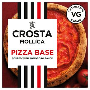 Crosta & Mollica Ready to Top Pizza Base 270g - British product