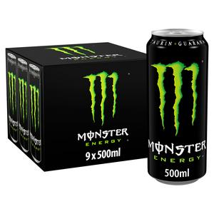 Monster Energy Drink 500ml Multipack, imported from the UK