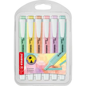 Stabilo Swing Cool Pastel Highlighters 6 pack