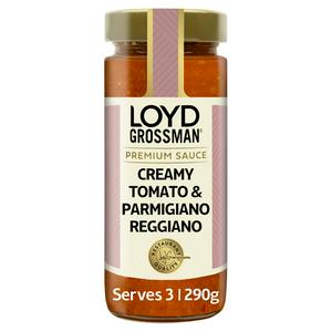 Loyd Grossman Creamy Tomato Parmigiano Pasta Sauce 290g, UK version
