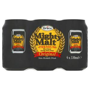 Grace Malt Drink Original 6 x 330ml, UK version