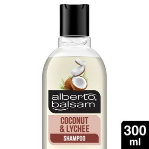 Alberto Balsam Coconut Lychee Shampoo For All Hair Types 300ml