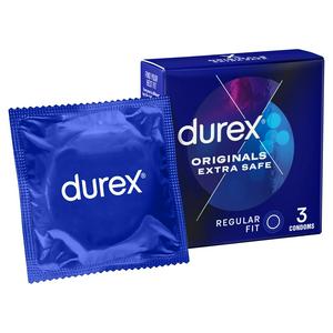 Durex Extra Safe condoms 3 pack - British product