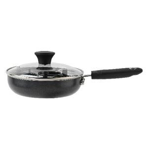 Sainsbury's Home Egg Poacher Black 20cm Aluminium Cookware
