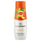 Lipton Sodastream Peach Flavour Ice Tea Sparkling Drink Mix 440ml