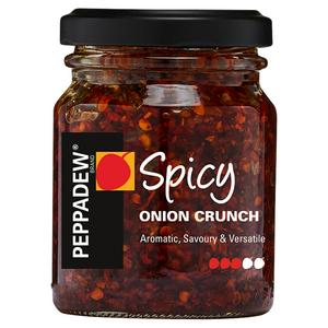 Peppadew Spicy Onion Crunch 130g, imported from the UK