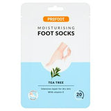 Profoot Moisturising Foot Socks Tea Tree 1 pair, imported from the UK