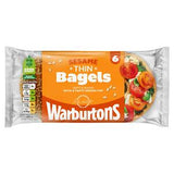 Warburtons Sesame Thin Bagels x6