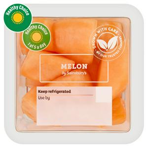 Sainsbury's Fresh Cut Melon Pieces 160g (British brand)