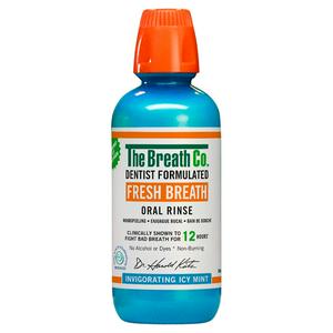 The Breath Co Alcohol Free Mouthwash Icy Mint British Mouthwash 500ml