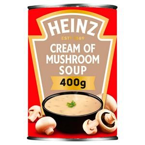 Heinz Cream Of Mushroom Canned Soup 400g, UK version