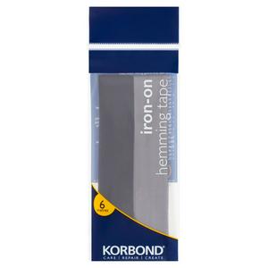 Korbond Care And Repair Iron On Hemming Tape 6m, UK version