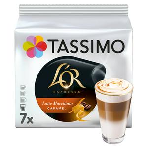 L'OR Caramel Latte Macchiato Coffee Pods 7 Count, UK version