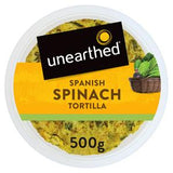 Unearthed Spanish Spinach Tortilla 500g tray (British brand)
