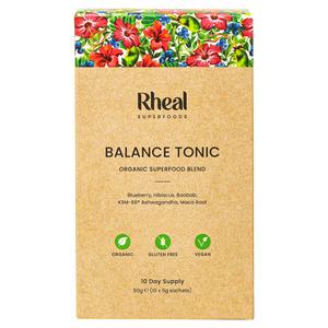 Rheal Balance Tonic Organic Superfood Blend 10 x 5g sachets (British brand)