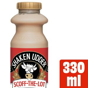 Shaken Udder Scoff the Lot Milkshake 330ml Caramelised Biscuit variant (British brand)