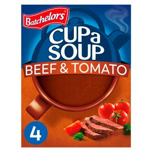 Batchelors Cup a Soup beef tomato sachets 88g - British product
