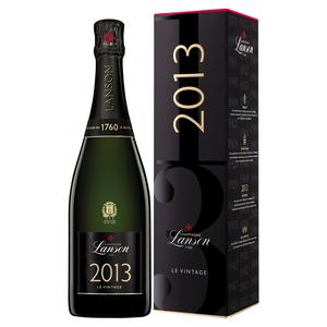 Lanson Champagne Le Vintage 2013 Brut 750ml bottle, UK version