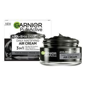 Garnier Pure Active daily mattifying air cream, UK version