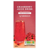 Sainsbury's cranberry juice drink 1L (British brand)