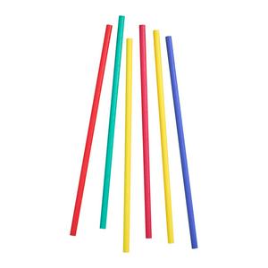 Sainsbury's mixed rainbow paper straws 50 pack (British brand)