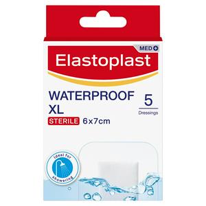 Elastoplast waterproof wound dressings with silver protection 5pk - British product