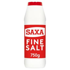 Saxa Table Salt Fine Salt 750g