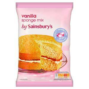 Sainsbury's Vanilla Sponge Mix sachet 400g (British brand)