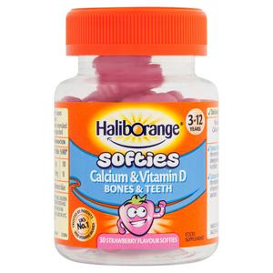 Haliborange Kids Vitamin D Softies Strawberry 30 Pack, UK version