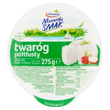 Mlekpol semi-fat curd cheese 275g, imported from the UK