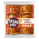 Higgidy Halloumi rolls 160g, imported from the UK