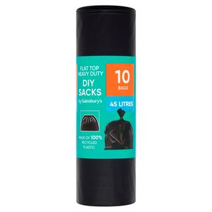 Sainsbury's DIY Sacks Household Liners Pack of 10