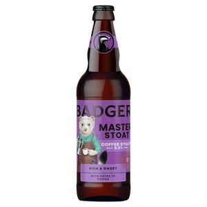 Badger Master Stoat Coffee Stout Beer 500ml - British product
