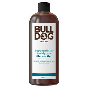 Bulldog Peppermint Eucalyptus Shower Gel 500ml imported from the UK