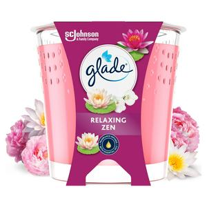 Glade Relaxing Zen Scented Candle 112g, UK version