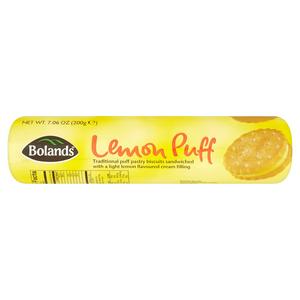 Bolands Lemon Puff Biscuits 200g - British product