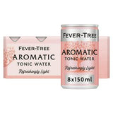 Fever-Tree Refreshingly Light Aromatic Tonic Water 8x150ml (British brand)