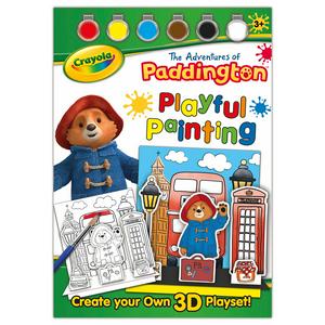 Crayola Paddington Playful Painting 3D Playset Childrens Art Kit - British product