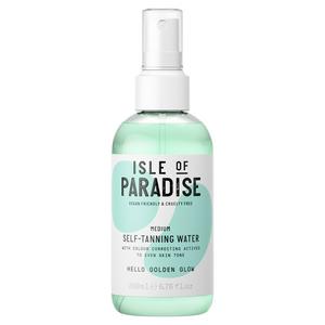 Isle of Paradise medium self-tanning water 200ml, UK version